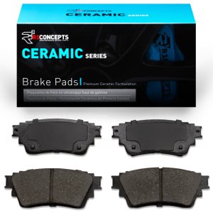 Nissan Rogue Brake Pads - Rear - R1 Concepts - Ceramic - `17-`26